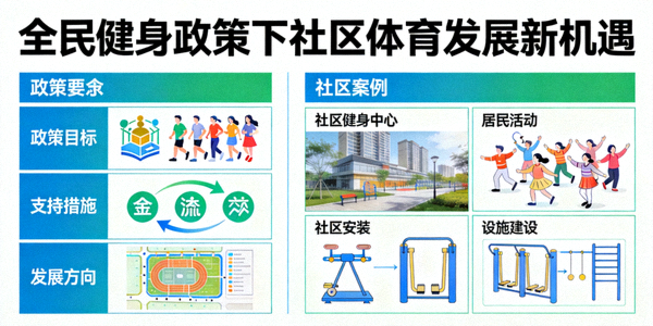 全民健身政策下社区体育发展新机遇 - 图解政策要点与社区案例