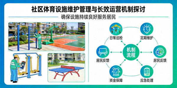 社区体育设施维护管理与长效运营机制探讨 - 确保设施持续良好服务居民